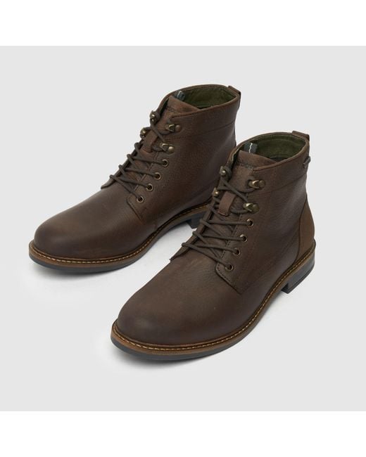Barbour Brown Deckham Boots, Size: 7 (Eu 41) for men