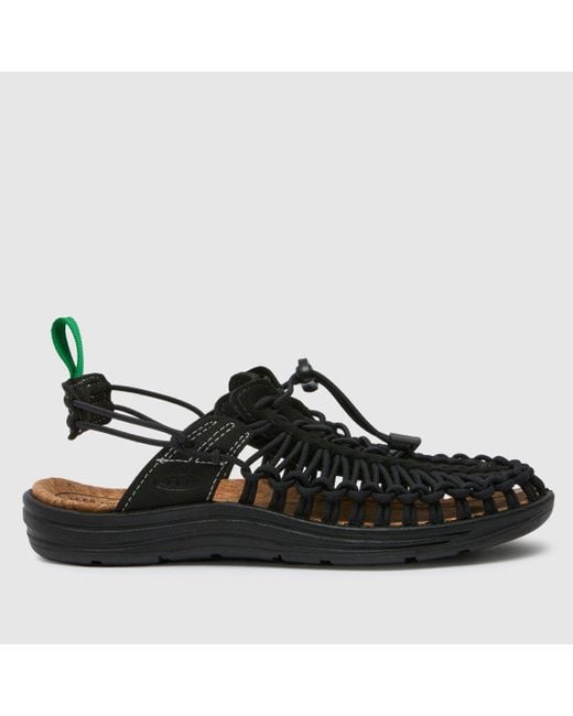 Keen Black Uneek Convertible Sandals In