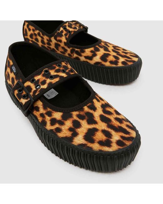 Vans Black Mary Jane Creeper Trainers