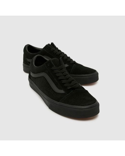 Vans Black Old Skool Trainers