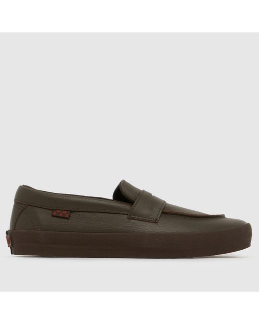 Vans Brown Skate Loafer Trainers for men