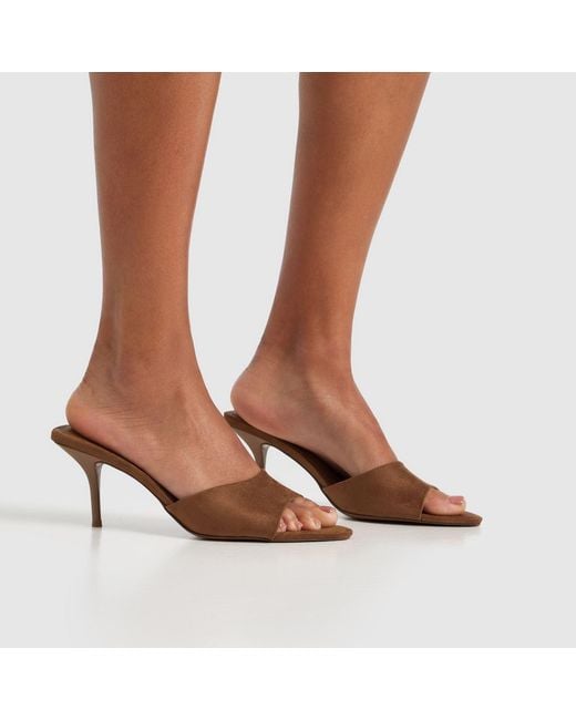 Schuh Brown Sweet Point Mule High Heels
