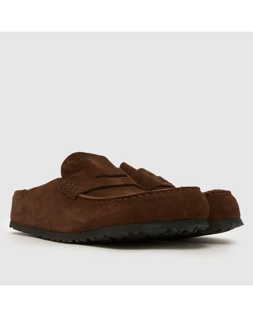 Birkenstock Brown Naples Sandals for men