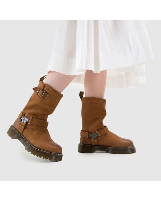 Dr. Martens Brown Anistone Hi Boots