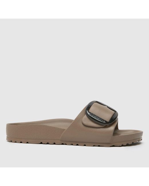 Birkenstock Brown Madrid Big Buckle Sandals
