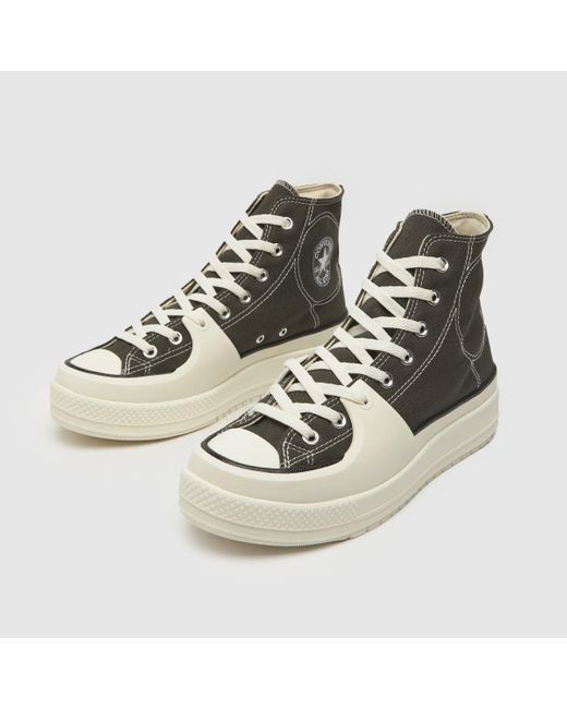 Converse Green All Star Construct Utility Trainers In for men