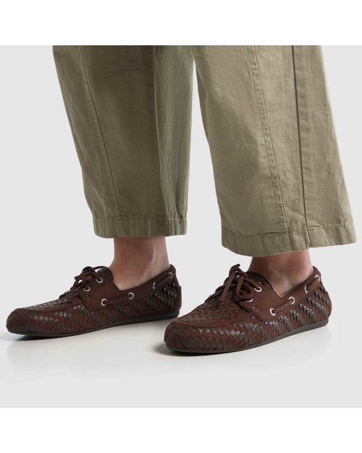 Bibi Lou Brown Tana Loafer Flats