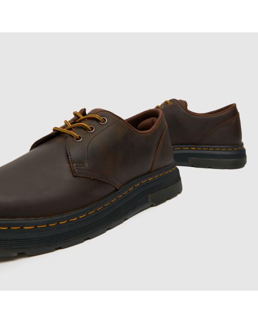 Dr. Martens Brown Crewson Lo Shoes In for men