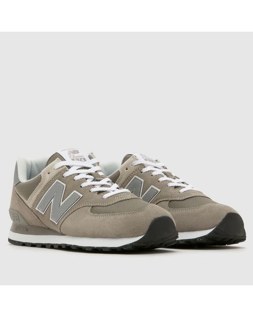 New Balance Gray 574 Trainers for men