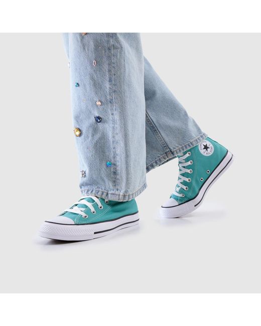 Converse Blue Cons Ctas Hi Trainers