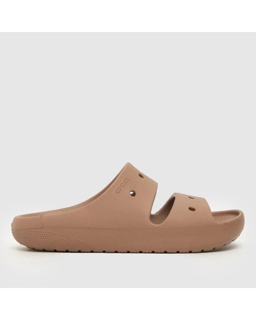CROCSTM Brown Classic 2.0 Sandals In