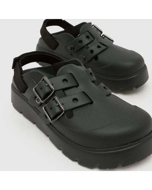 CROCSTM Black Loaferette Clog Sandals