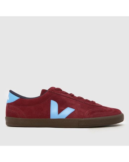Veja Red Volley Trainers for men