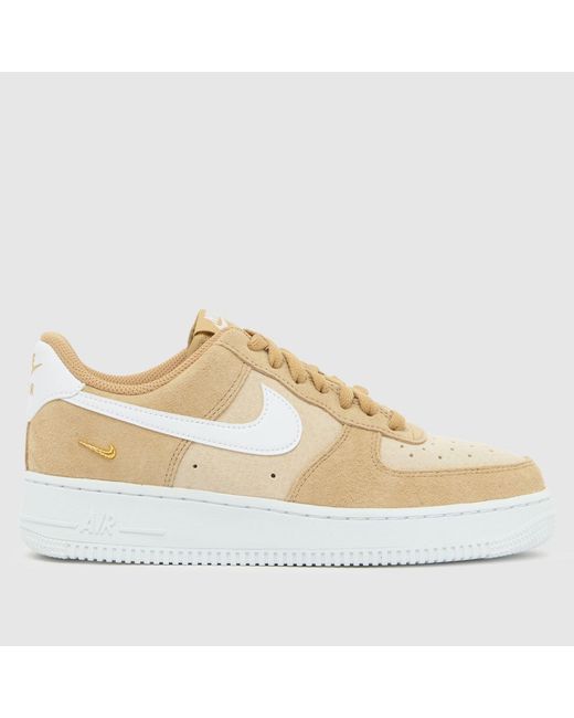Nike Natural Air Force 1 Trainers