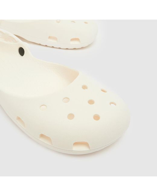 CROCSTM Natural Classic Ballet Sandals