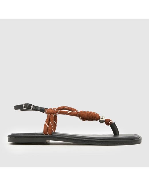 Schuh Brown Talisha Rope Sandals