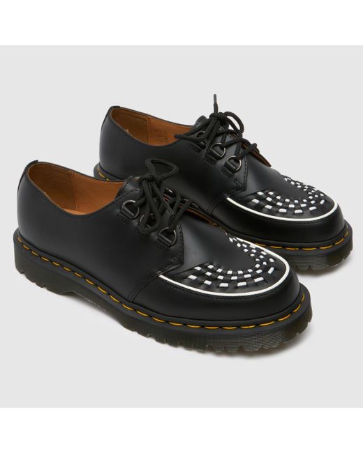 Dr. Martens Black Ramsey Creeper Shoes for men