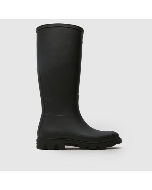 Hunter Black Downpour Tall Boots