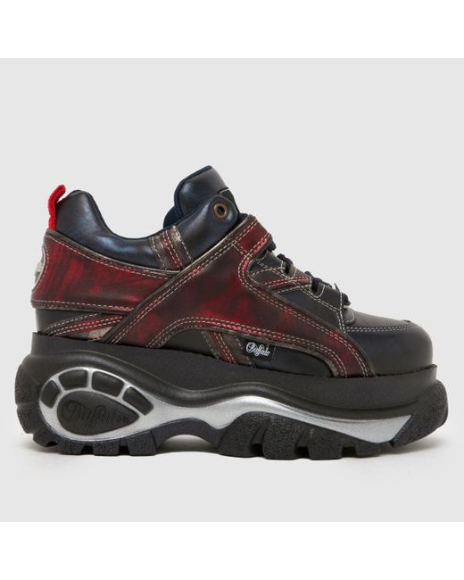 Buffalo Brown London Classic Low Trainers