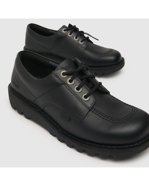 Kickers Black Kick Low Mono Shoes for men