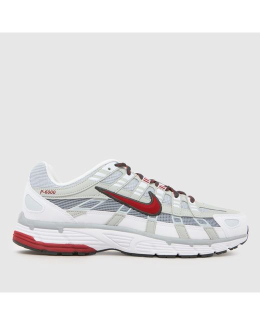 Nike White P-6000 Trainers for men