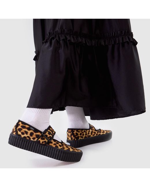 Vans Black Mary Jane Creeper Trainers