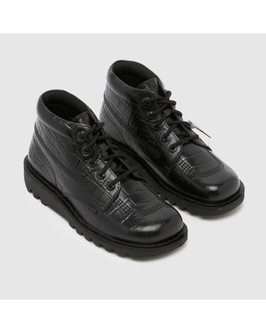 Kickers Black Kick Hi Boots
