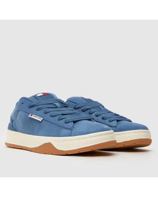 Tommy Hilfiger Blue Lace-up Sneaker Trainers In for men