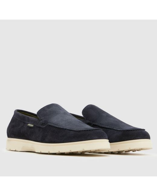 Barbour Blue Carty Loafer Shoes for men