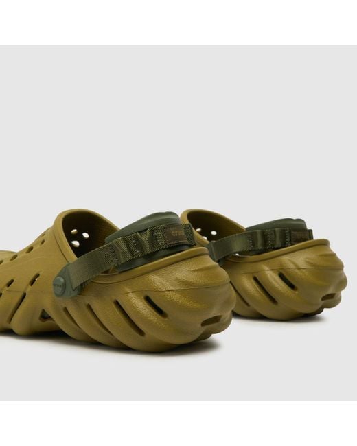 CROCSTM Green Echo Clog Sandals In for men