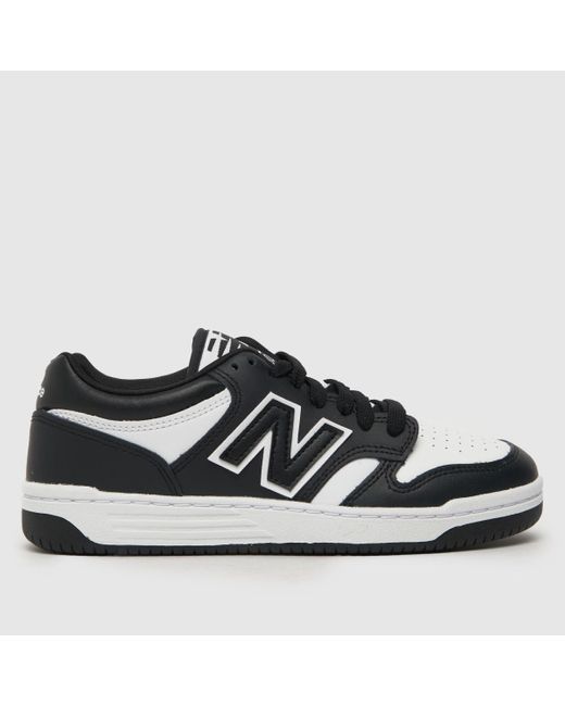 New Balance 480 Trainers In Black & White for men
