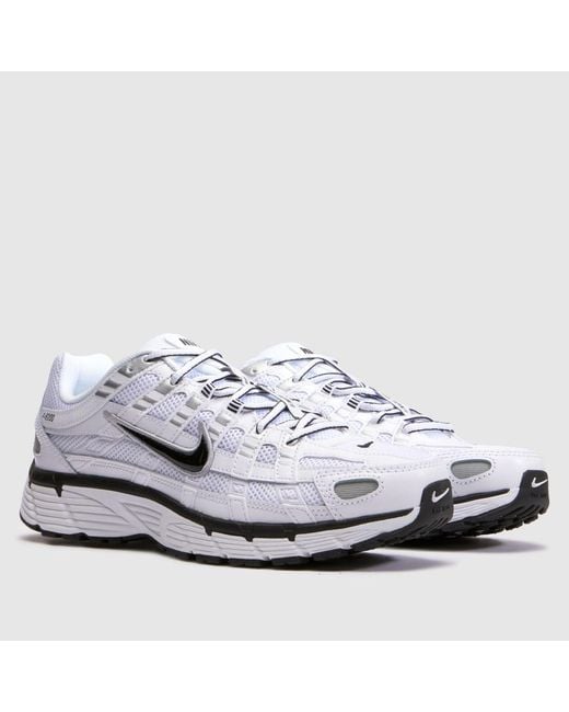 Nike White P-6000 Trainers for men