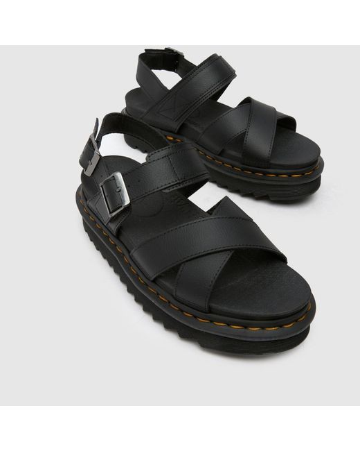 Dr. Martens Black Dr Martens Voss Ii Sandals