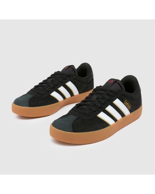 Adidas Black Vl Court 3.0 Trainers