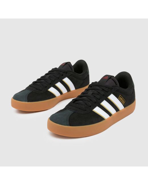 Adidas Black Vl Court 3.0 Trainers In