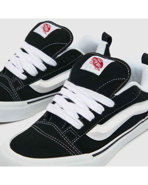 Vans Black Knu Skool Trainers for men