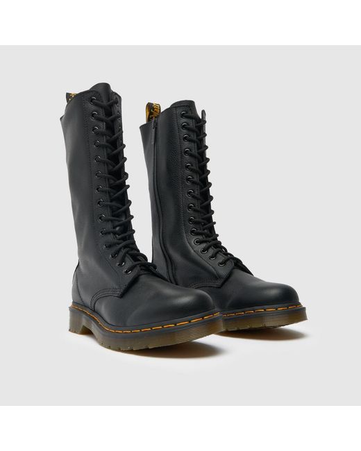 Dr. Martens Black 1B99 Ladies 14 Eye Boots