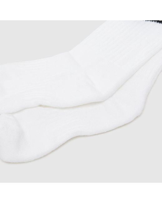 Nike White Crew Sock 3 Pack