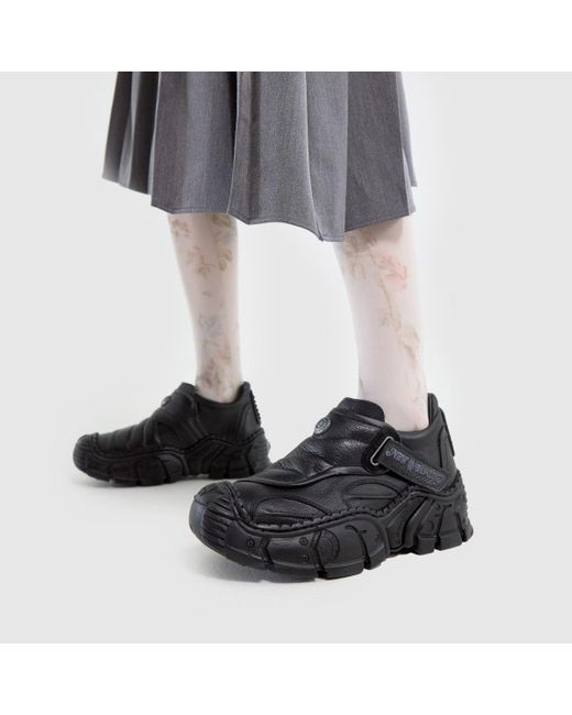 New Rock Black Impact Trainers