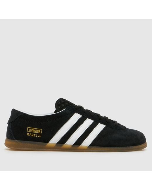 Adidas Black Gazelle Lo Pro Trainers