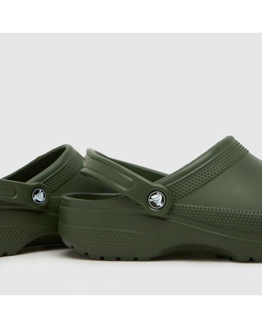 CROCSTM Green Classic Clog Sandals for men