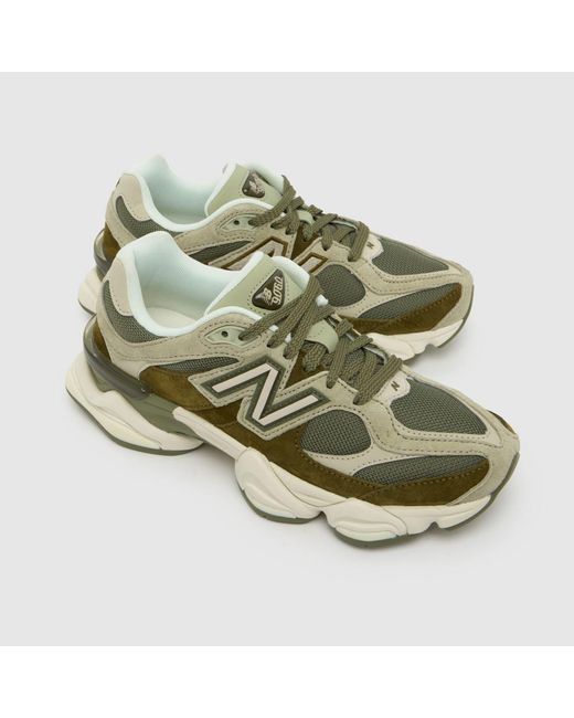 New Balance Green 9060 Trainers