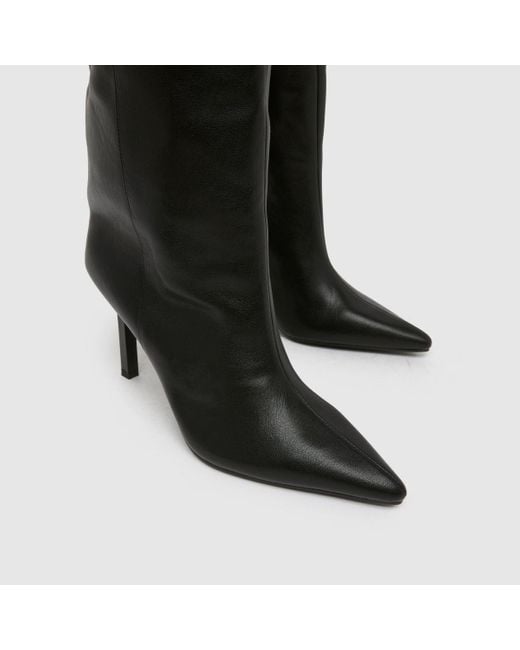 SIMMI Black Miguel Wide Knee High Boots