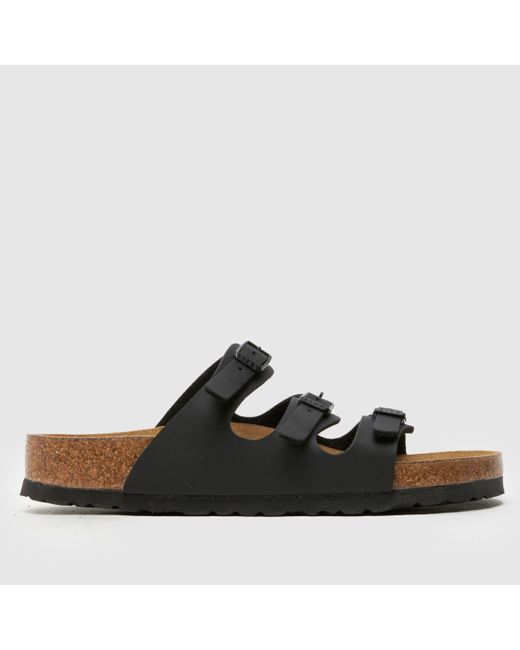 Birkenstock Black Florida Sandals