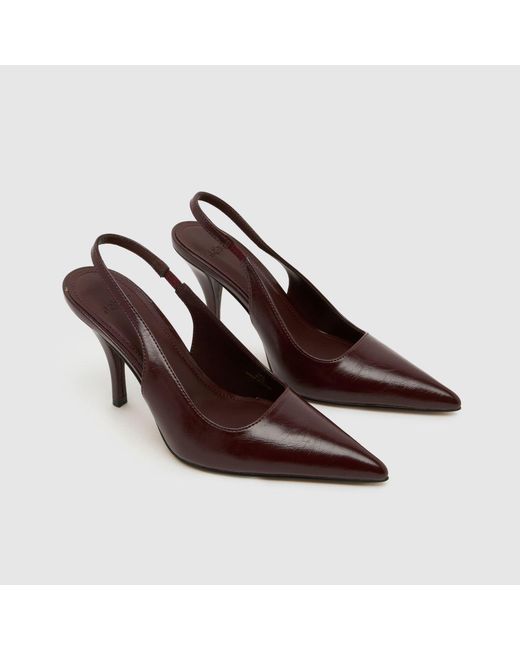 Schuh Brown Sophia Court High Heels