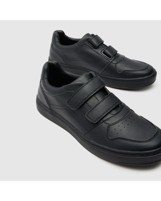 Schuh Black Wilder Strap Trainers In for men