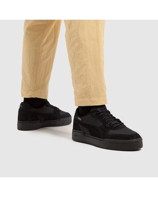 PUMA Ca Pro Lux Cordura Trainers In in Black for Men Lyst UK
