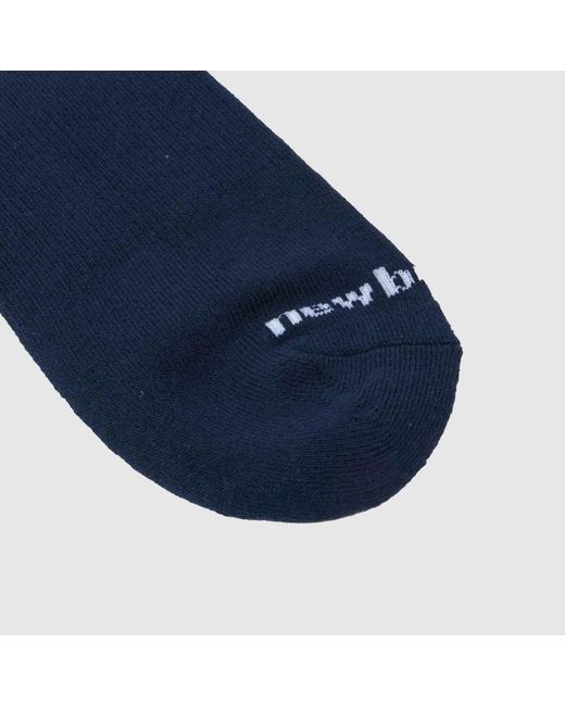 New Balance Blue Mid Calf Sock 6 Pack