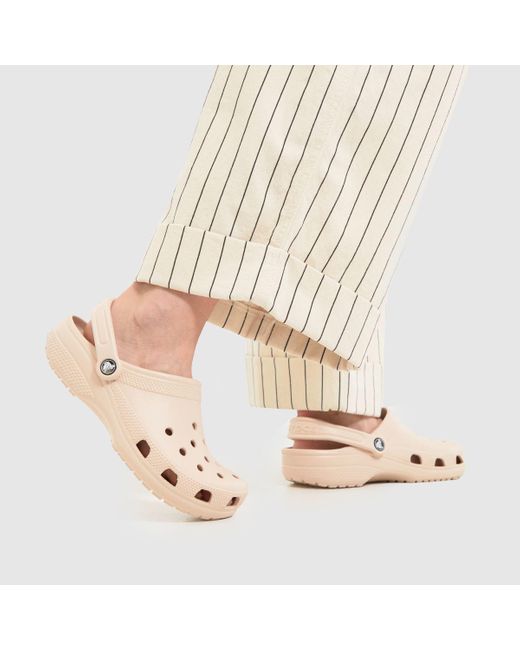CROCSTM Pink Classic Clog Sandals