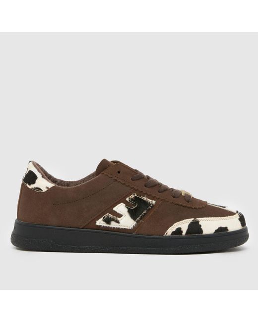 East Pacific Trade Brown Santos Trainers